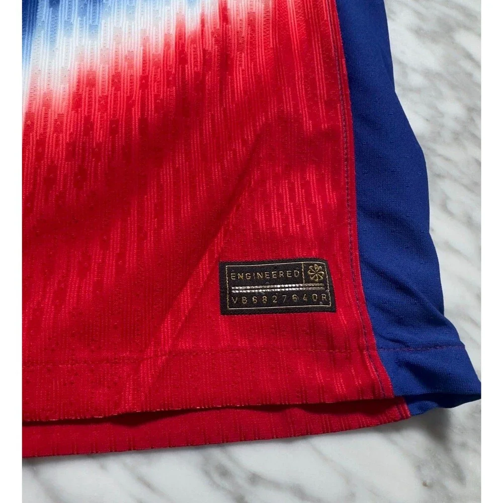 Nike 2024 USWNT 4-Star USA Adv Knit Away Soccer Jersey FJ1526-418 Kids Medium